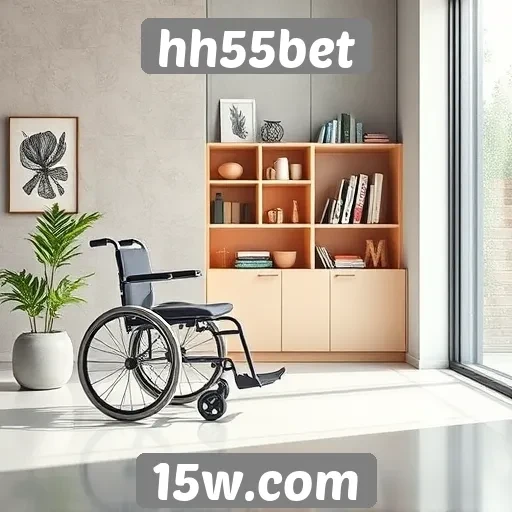 Acessibilidade e design do site hh55bet