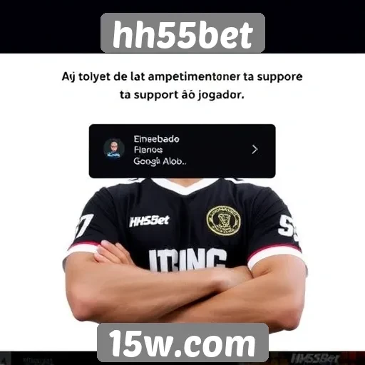 Desempenho do atendimento ao cliente no HH55Bet